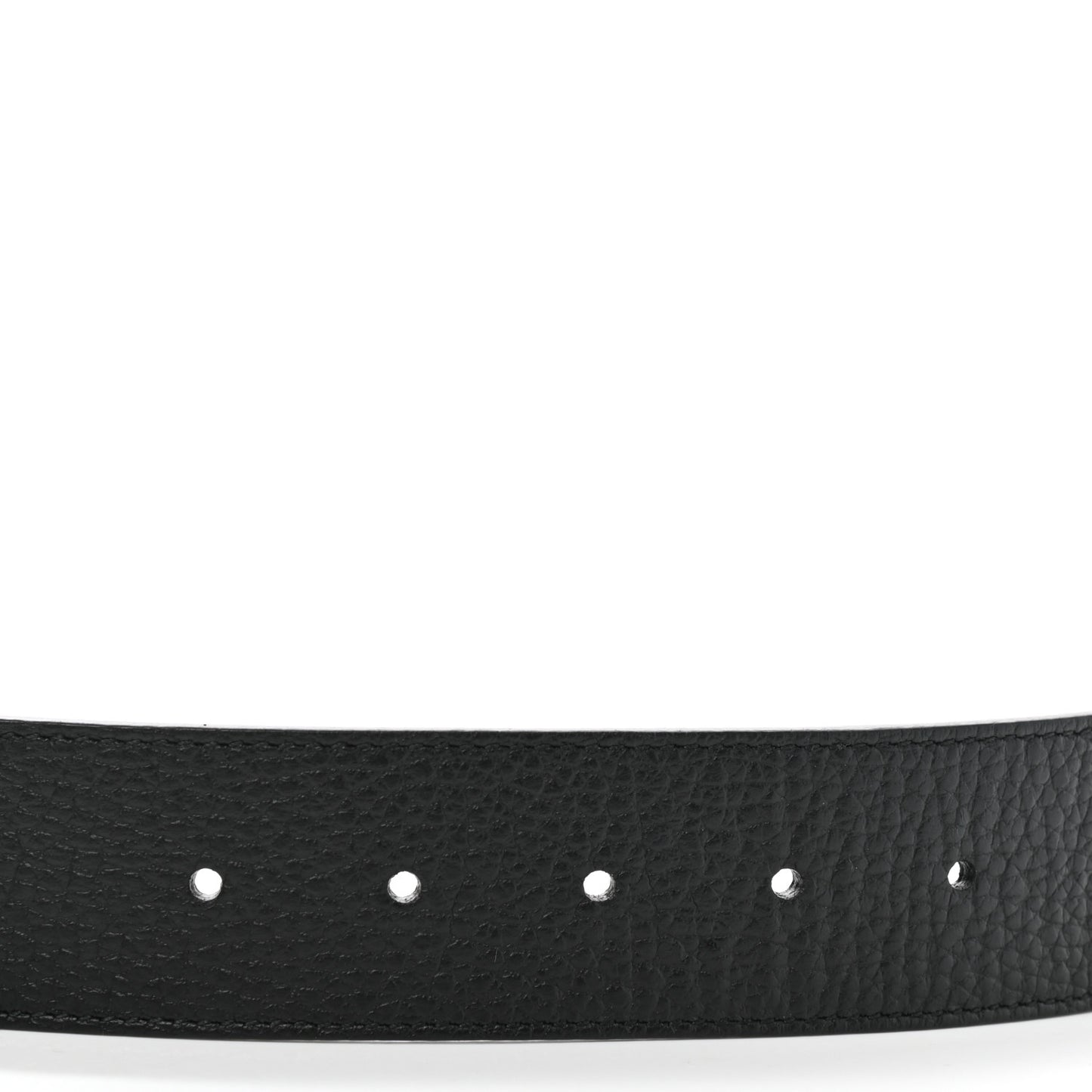 Dollar Calfskin 1973 Reversible Belt 85 34 Black Mineral Blue