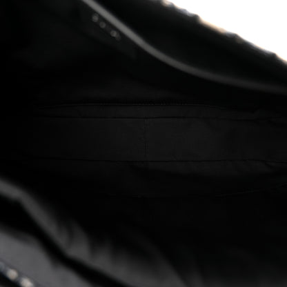 Christian Dior Grained Calfskin Oblique Saddle Messenger Black 5 of 11