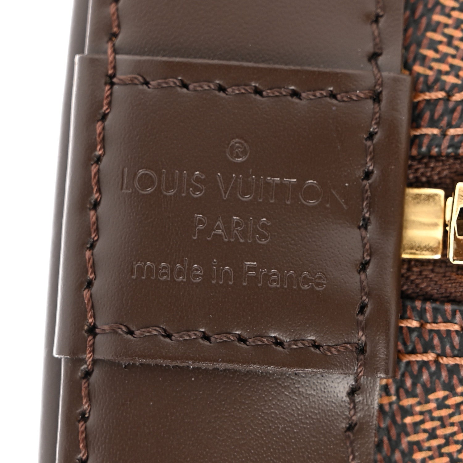 Louis Vuitton Damier Ebene Alma PM 6 of 10