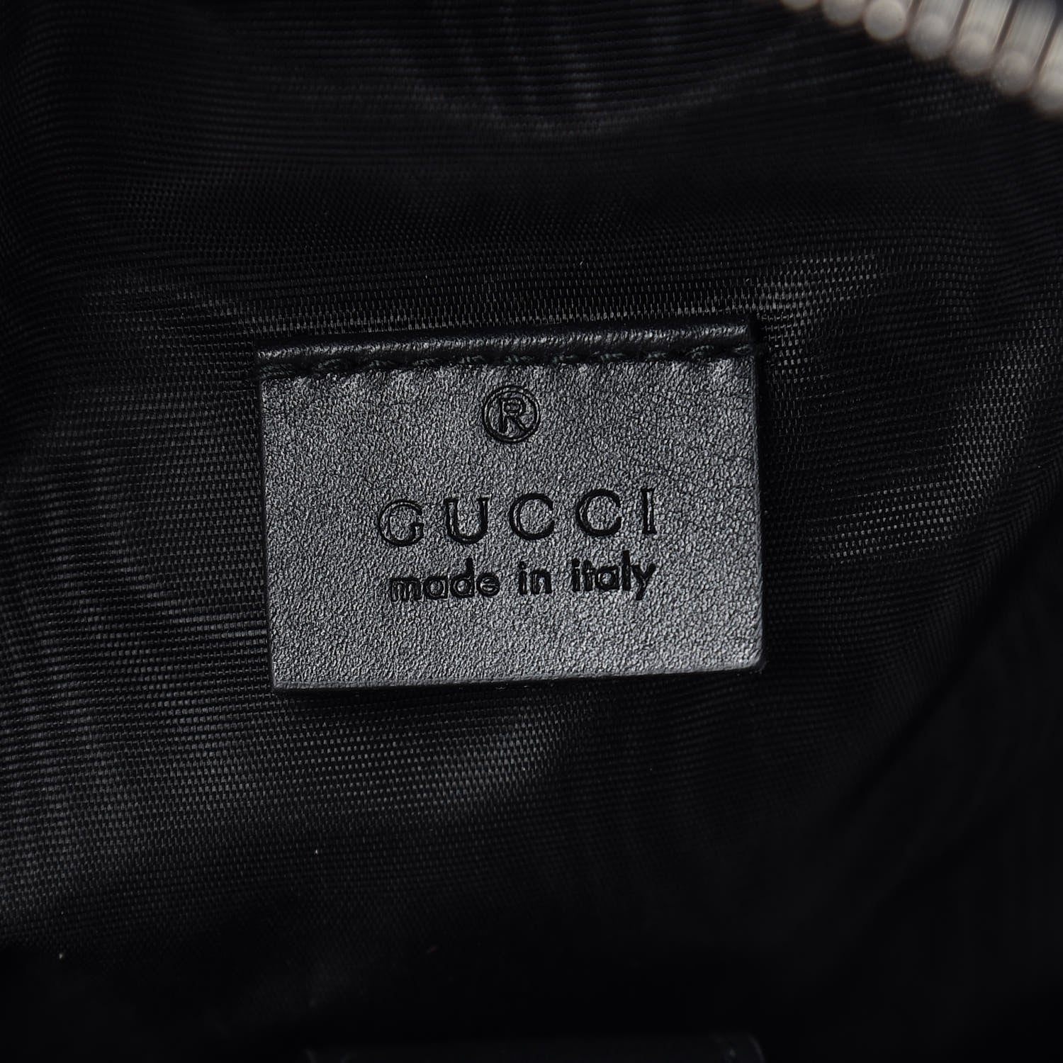 Gucci X SEGA Calfskin GUCCY Stars Dome Backpack Black Gold 6 of 10