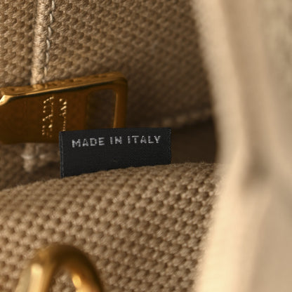 Prada Canapa Small Logo Tote Deserto 7 of 11