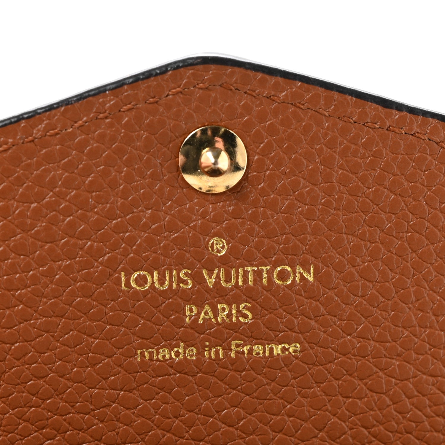 Louis Vuitton Empreinte Monogram Giant Wild At Heart Key Pouch Caramel 6 of 8