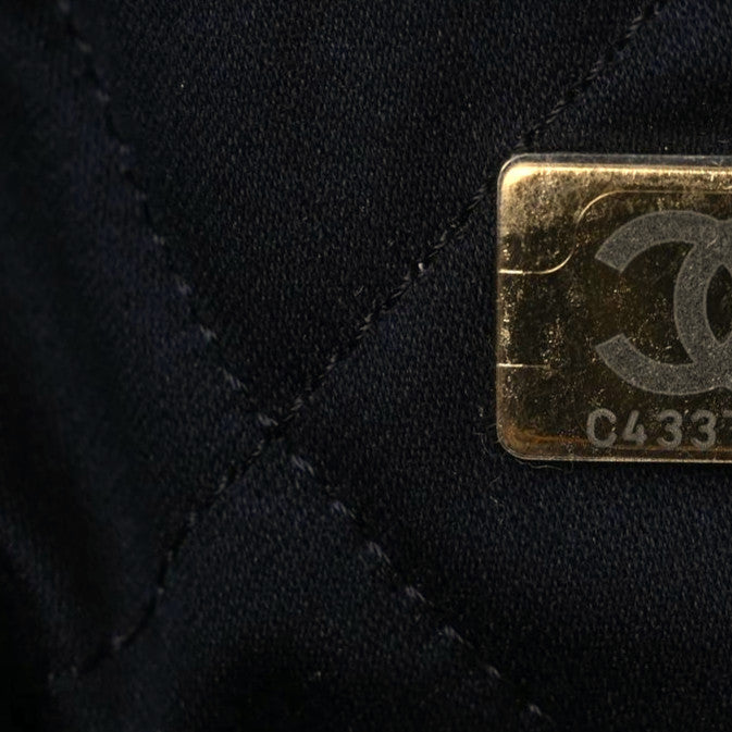 Chanel Metallic Calfskin Quilted Small Chanel 22 Ruthenium 10 of 10