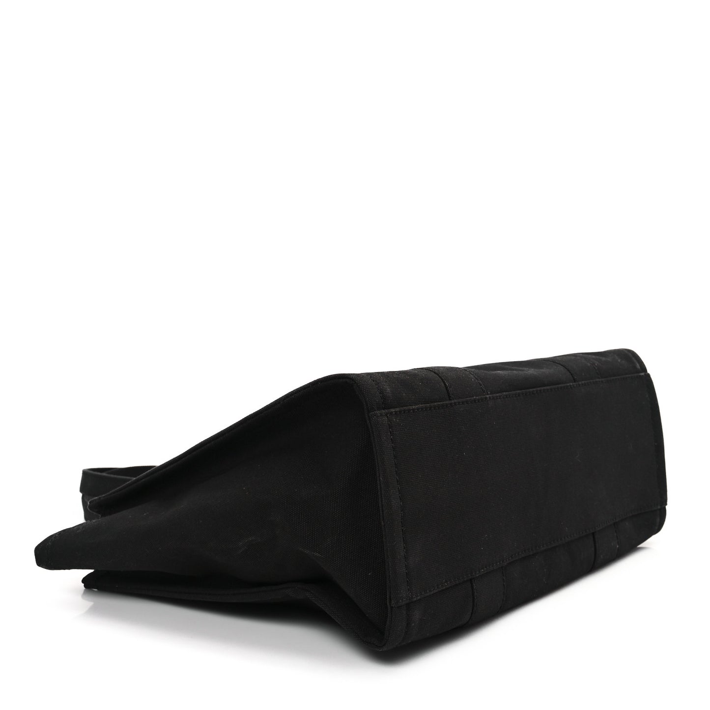 Cotton Canvas Large The Tote Bag Black