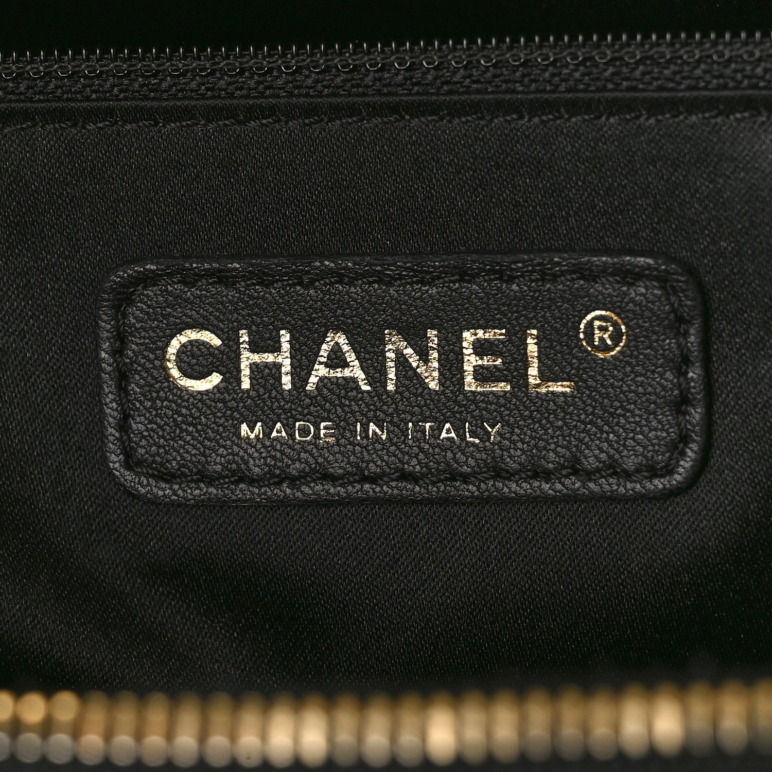 Chanel Caviar Quilted Grand Shopping Tote GST Black 6 of 11