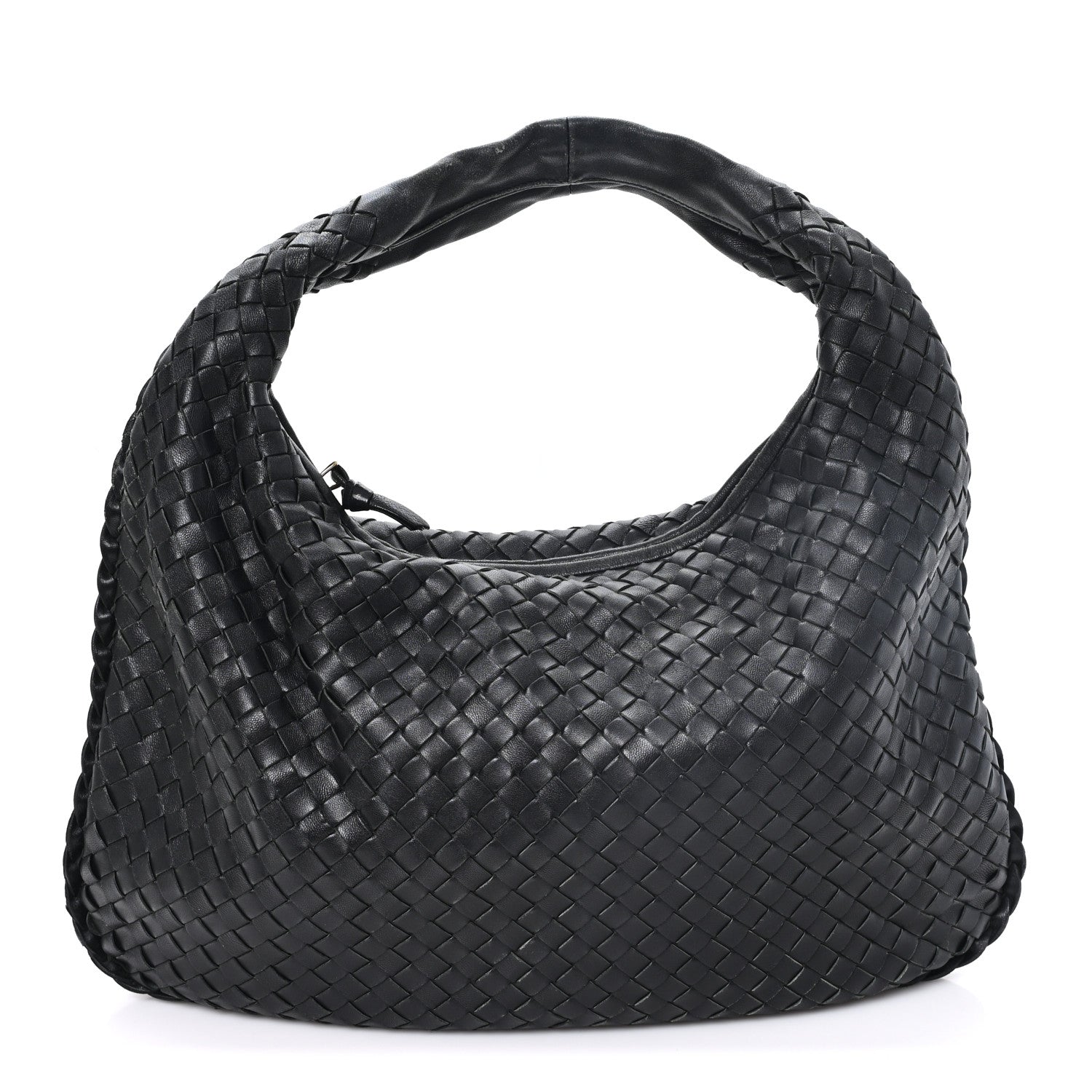 Bottega Veneta Nappa Intrecciato Medium Veneta Hobo Black 1 of 11