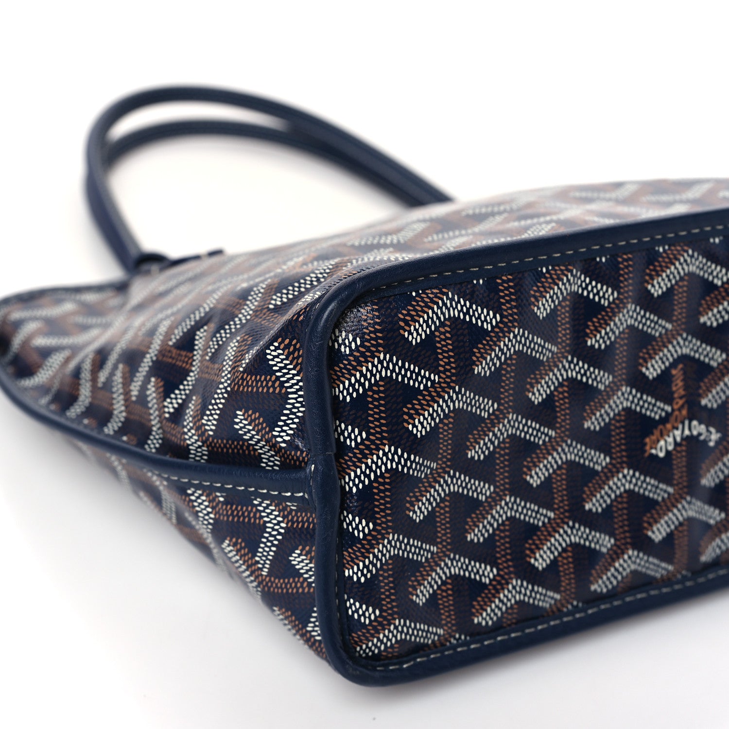 Goyard Goyardine Reversible Mini Anjou Blue Marine 8 of 14