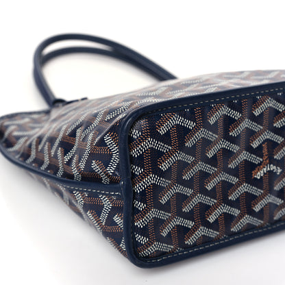 Goyard Goyardine Reversible Mini Anjou Blue Marine 8 of 14