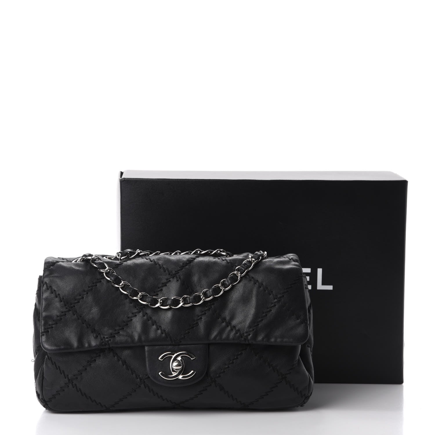 Chanel Lambskin Ultimate Stitch Flap Black 14 of 14