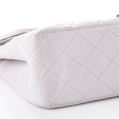 Chanel Aged Calfskin Quilted 2.55 Reissue 227 Flap White 10 of 13
