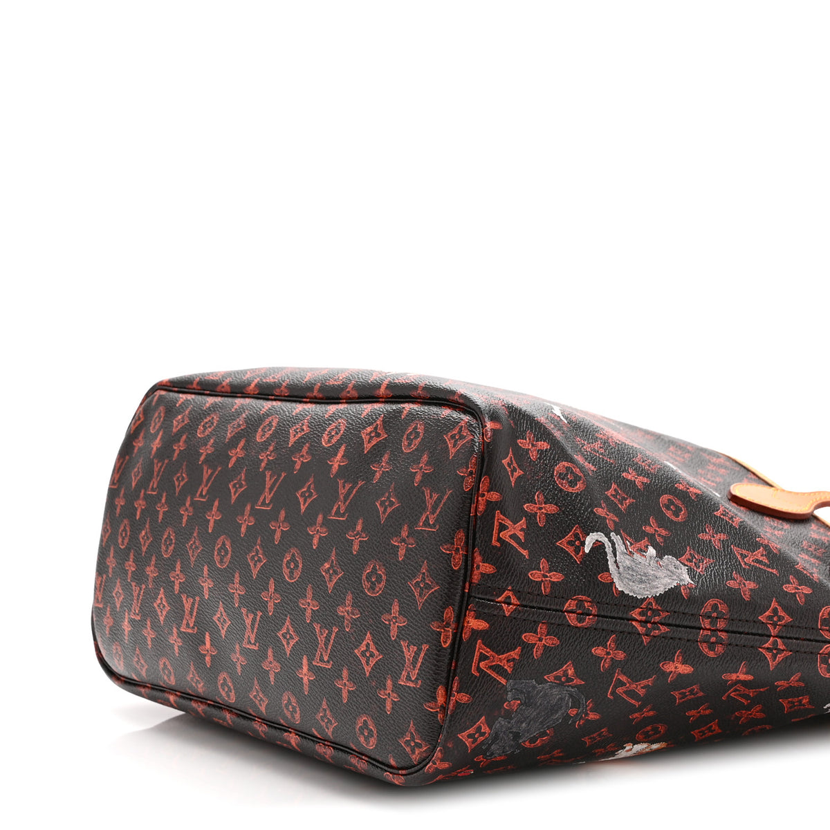 Louis Vuitton Catogram Neverfull MM Marron 10 of 10