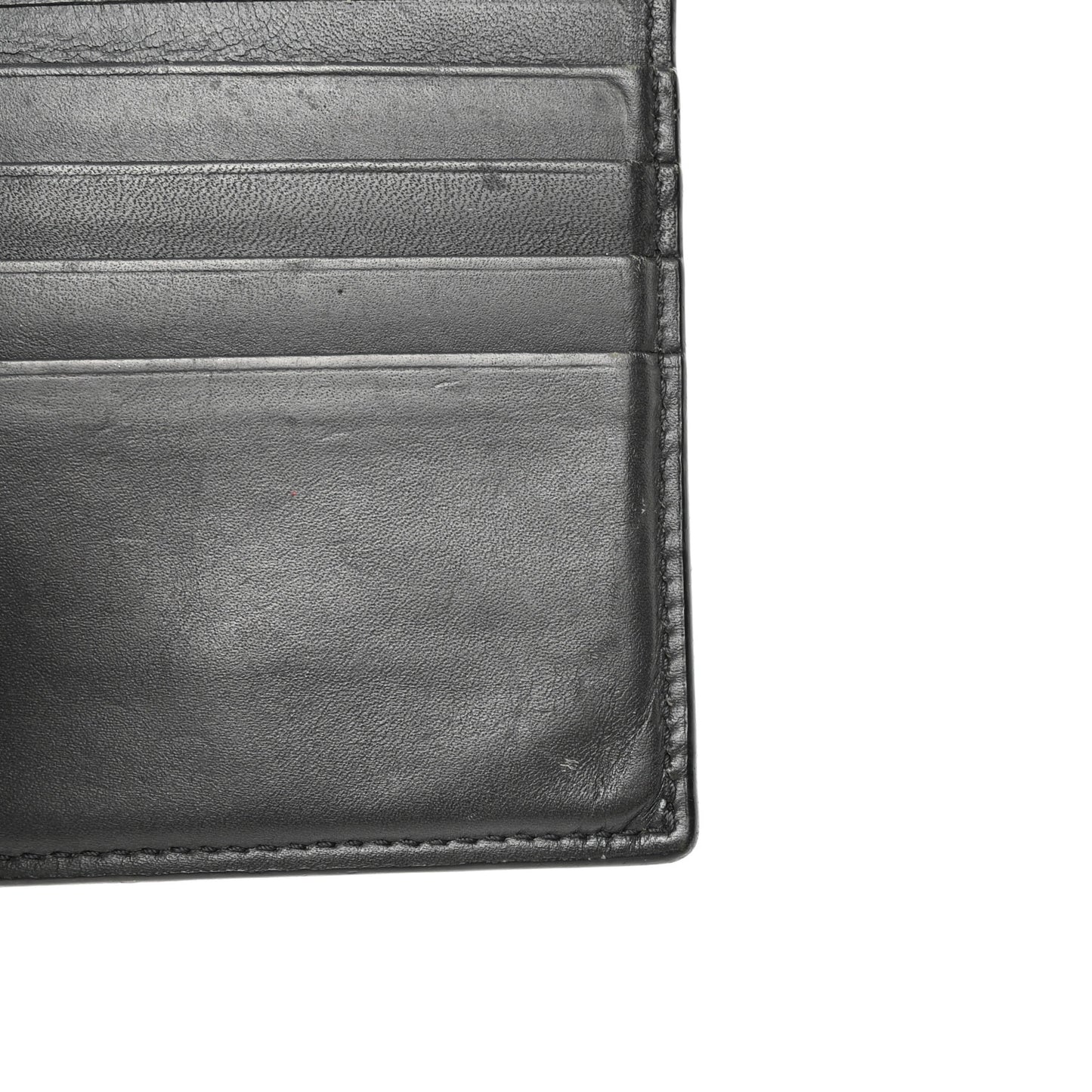 Nappa Intrecciato Bi-Fold Wallet Black