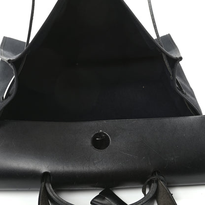 Hermes Toile Vache Calfskin Herbag 39 MM Black 5 of 9