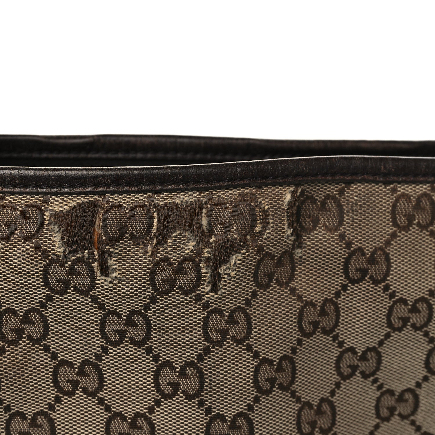 Gucci Monogram Web Jolicoeur Charms Messenger Dark Brown 21 of 21