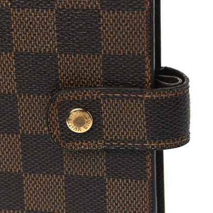 Louis Vuitton Damier Ebene Medium Ring Agenda Cover 9 of 9