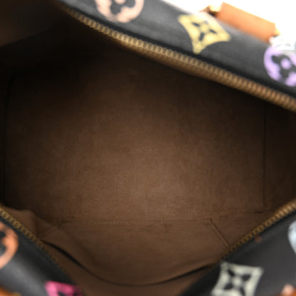 Louis Vuitton Monogram Multicolor Speedy 30 Black 5 of 13
