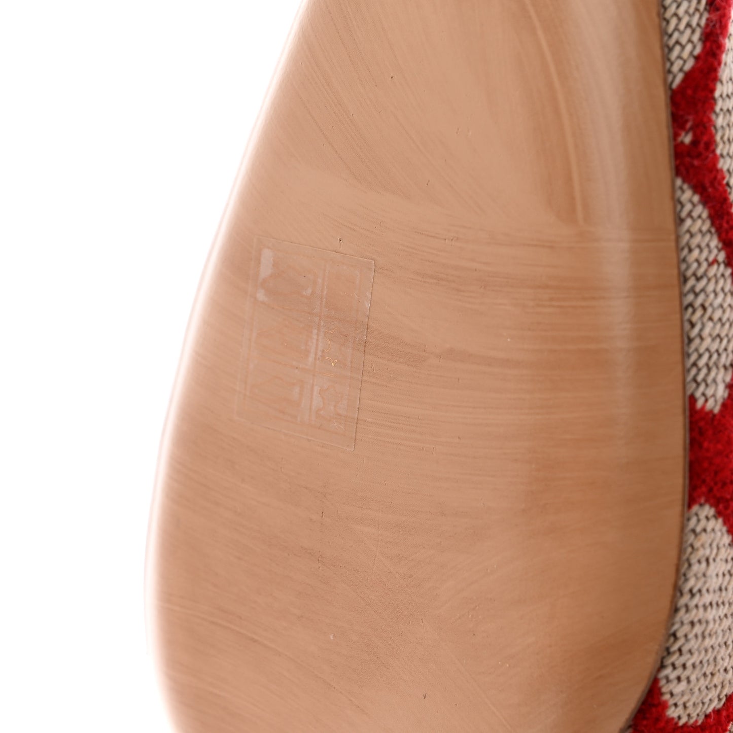 Toile Iconographe Calfskin Vlogo Knee High 30mm Boots 39 Naturale Rosso Valentino