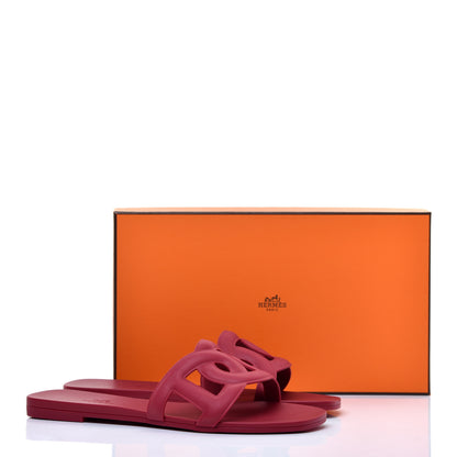 Hermes Rubber Aloha Sandals 38 Rose Baie 8 of 8