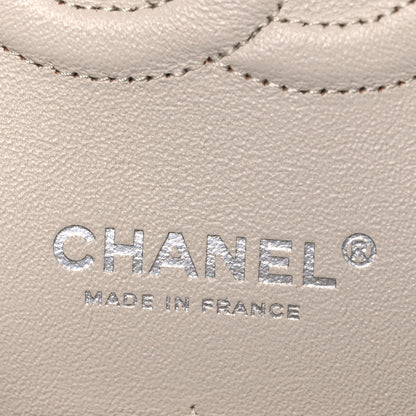 Chanel Caviar Quilted Medium Double Flap Ivory 6 of 10
