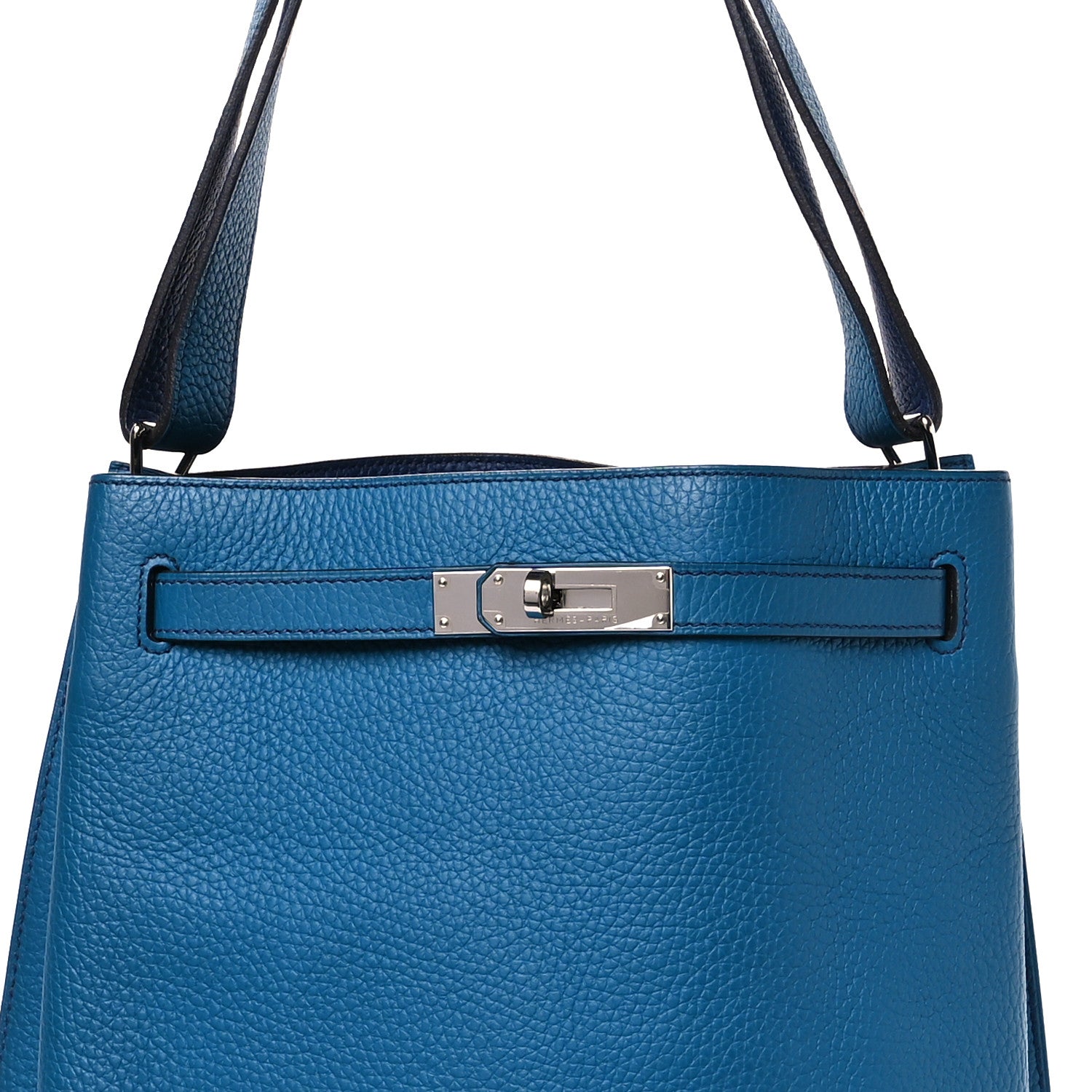 Hermes Taurillon Clemence Eclat So Kelly 26 Bleu Izmir Bleu Saphir 8 of 10
