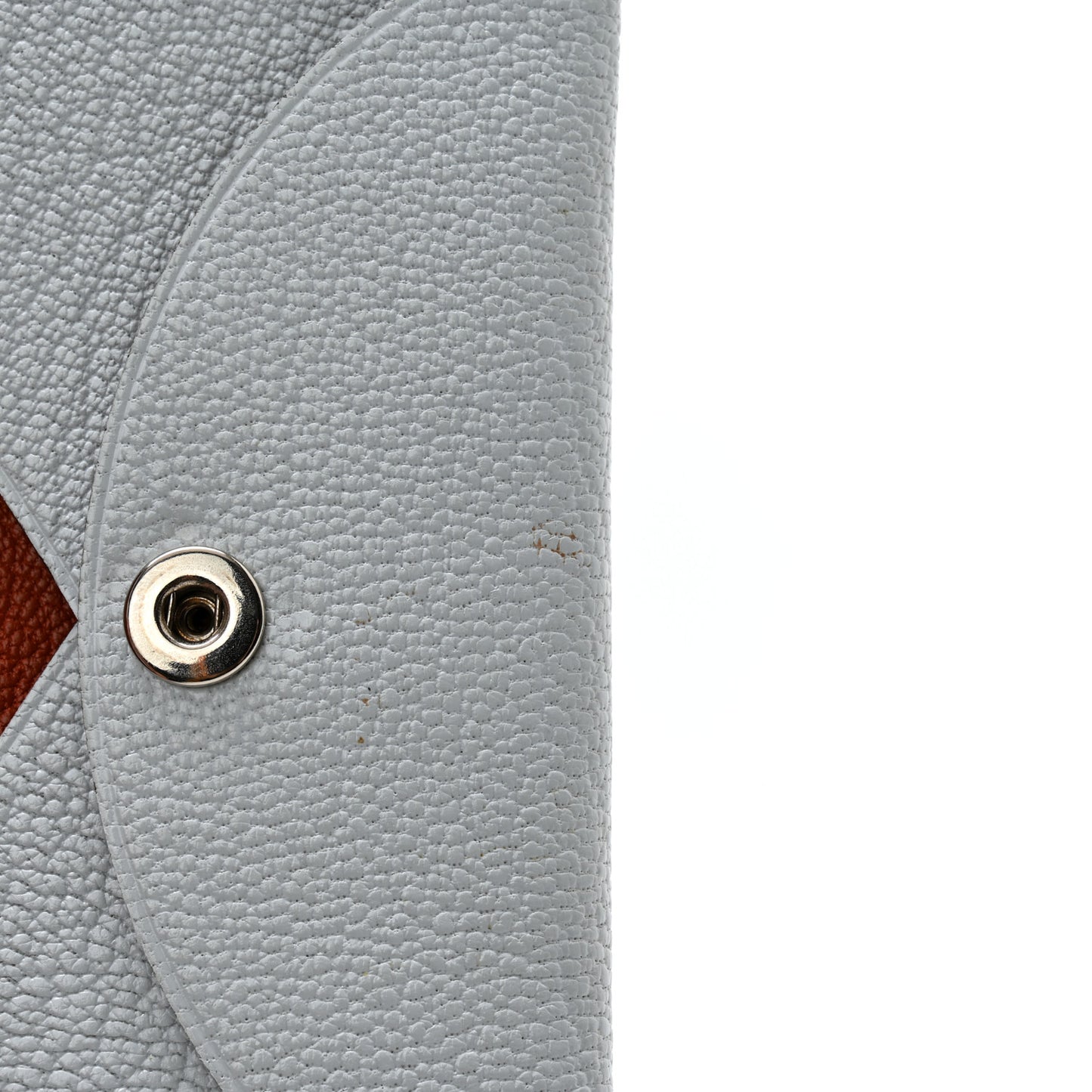 Chevre Mysore Verso Calvi Card Case Bleu Brume Brique