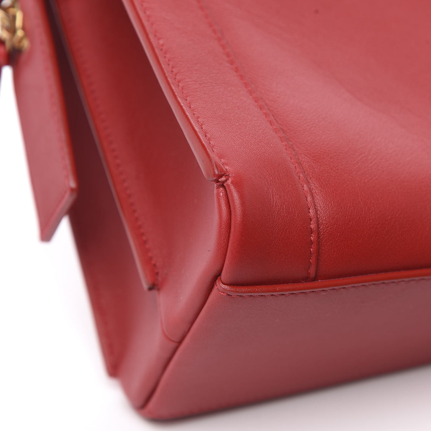 Smooth Calfskin Small East Side Tote Rouge Eros