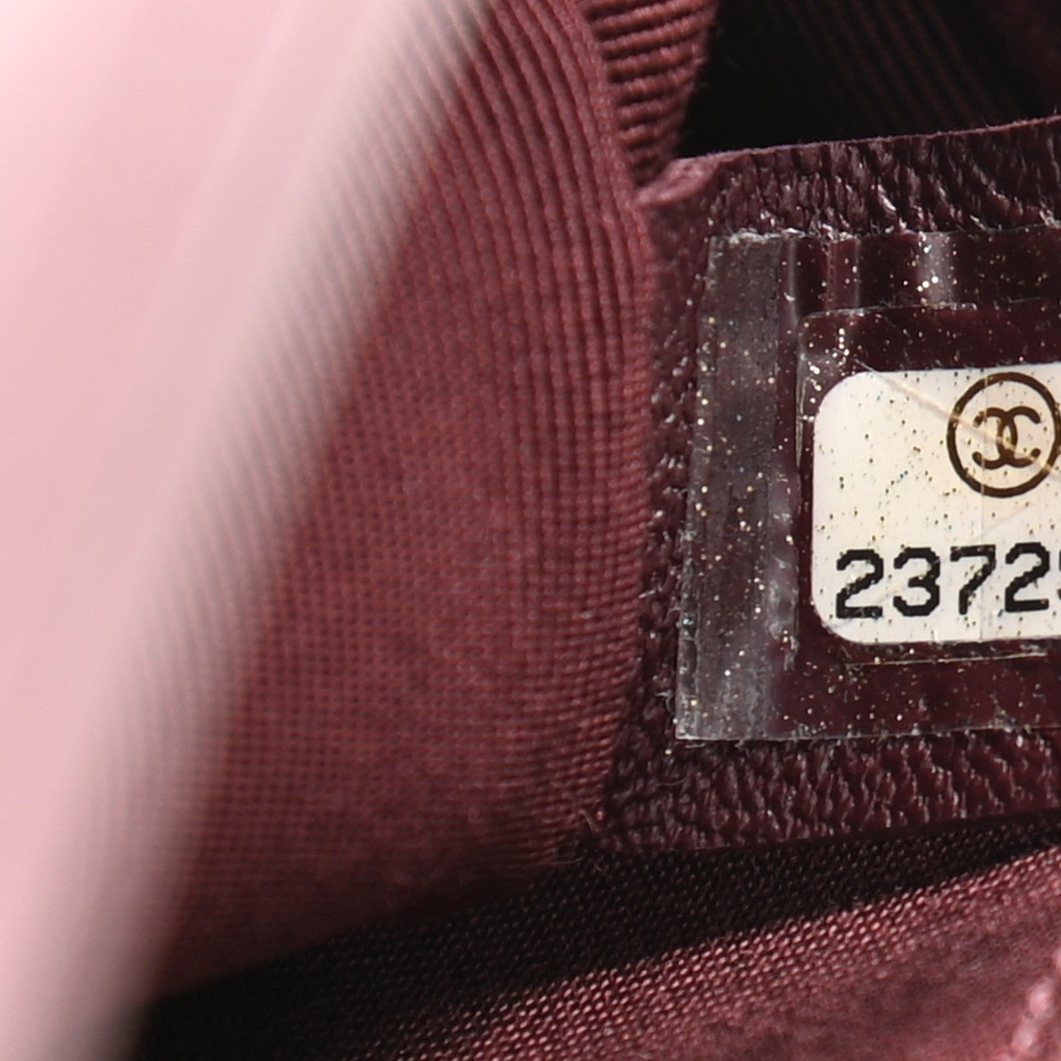Chanel Velvet Chevron Quilted Small Boy Flap Burgundy 6 of 9