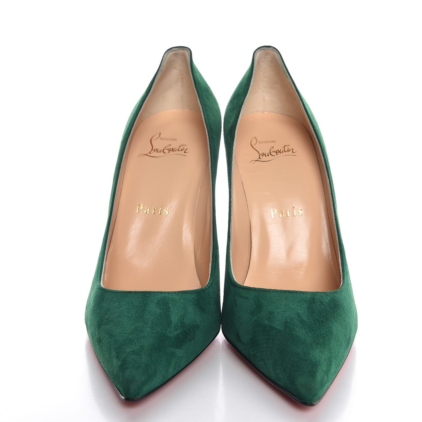 Veau Velours Decoltish 100 Pumps 37 Jungle