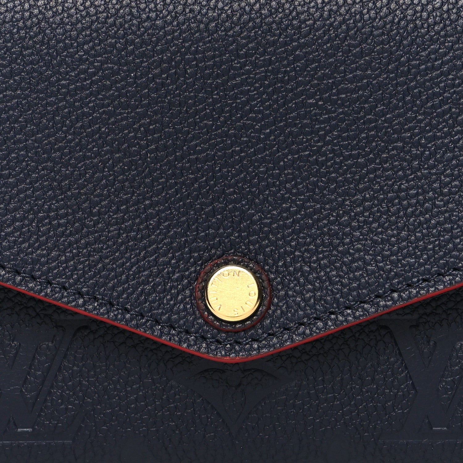 Louis Vuitton Empreinte Sarah Wallet NM Marine Rouge 8 of 9