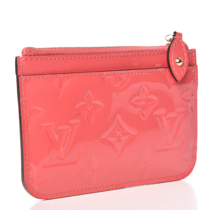 Louis Vuitton Vernis Key Pouch Rose Litchi 3 of 10
