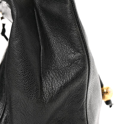 Chanel Caviar CC Backpack Black 12 of 13
