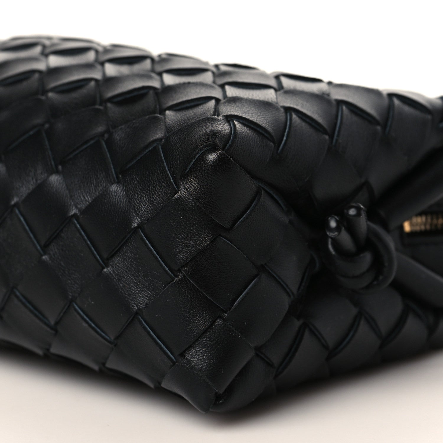 Bottega Veneta Nappa Intrecciato Mini Loop Camera Bag Black 8 of 8