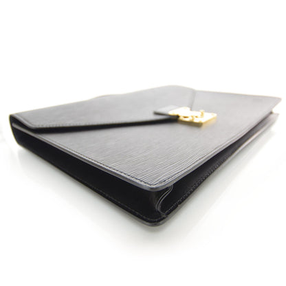 Louis Vuitton Epi Porte-Documents Briefcase Black 3 of 8