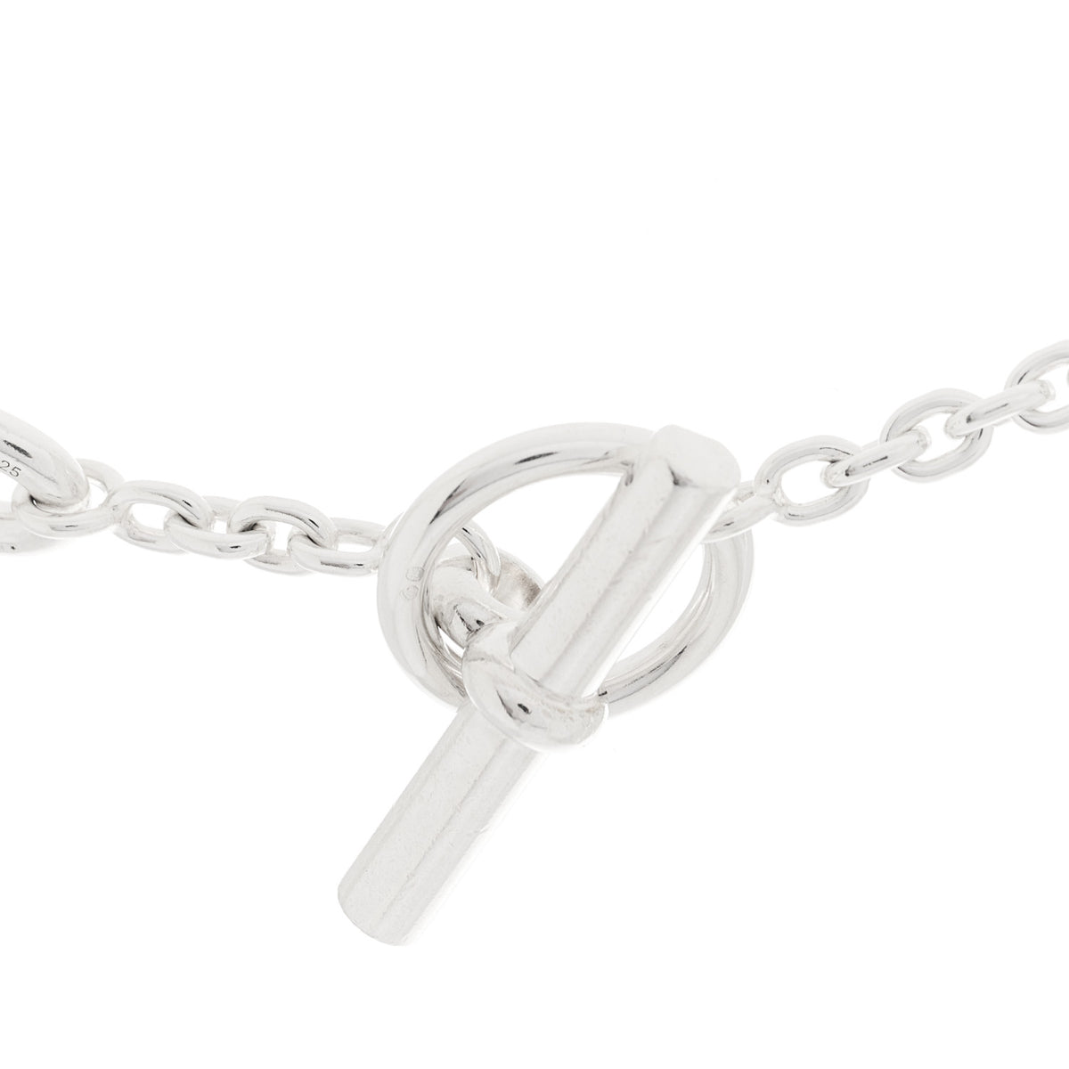 Hermes Sterling Silver Farandole Necklace 160 5 of 6