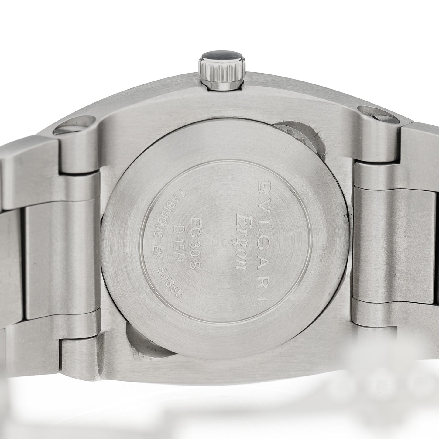 Stainless Steel 30mm Ergon Quartz Watch Black