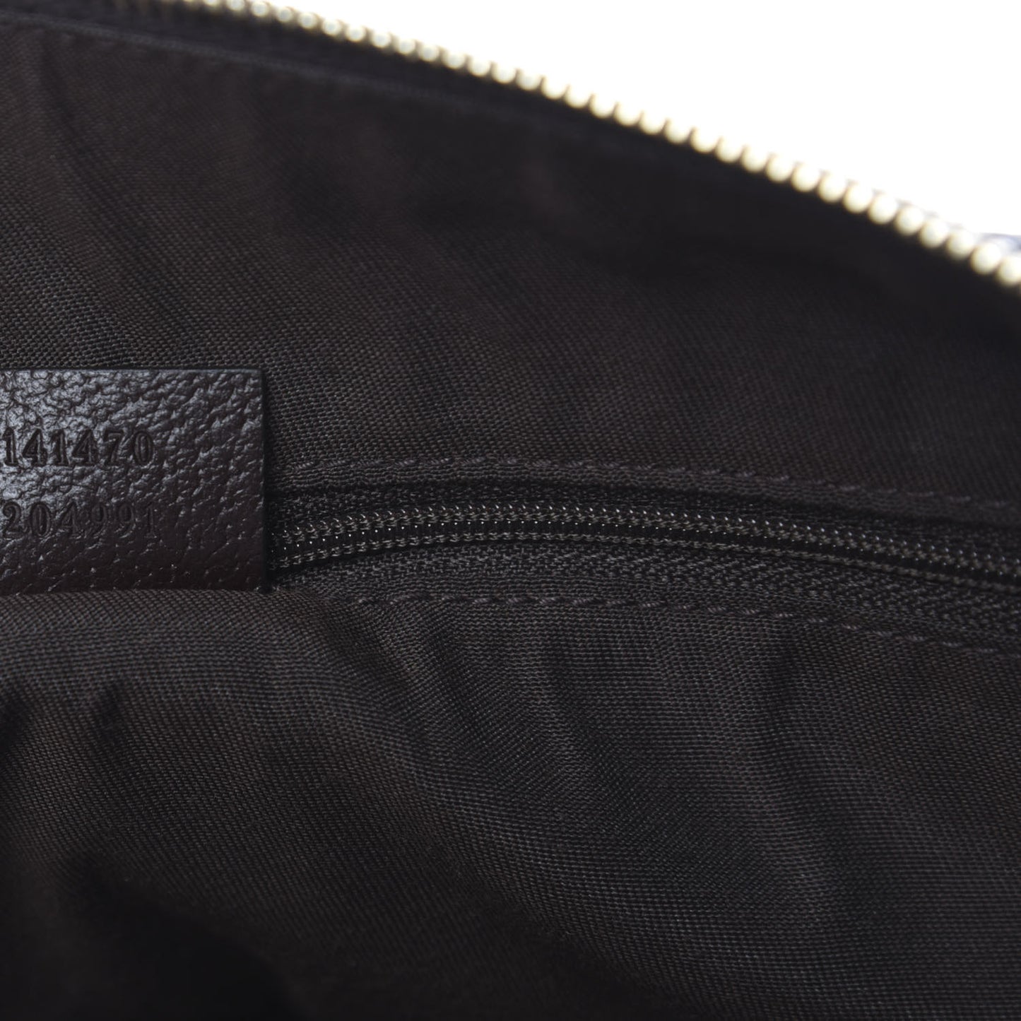 Monogram Medium Abbey Tote Dark Brown