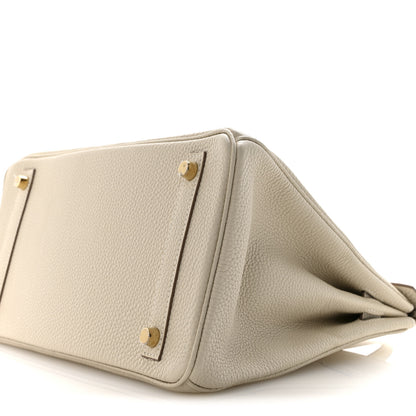 Hermes Togo Birkin 30 Craie 10 of 11