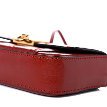 Givenchy Goatskin Quilted GV3 Mini Pocket Convertible Bag Terracotta 8 of 12