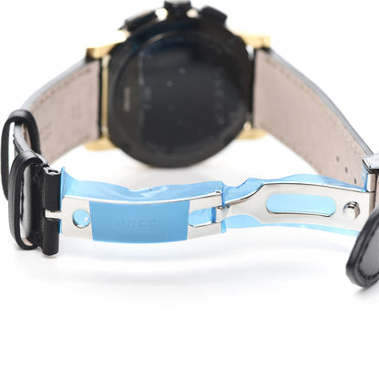 Gucci PVD Stainless Steel Calfskin 44mm G-Chrono Quartz Watch Black 5 of 5