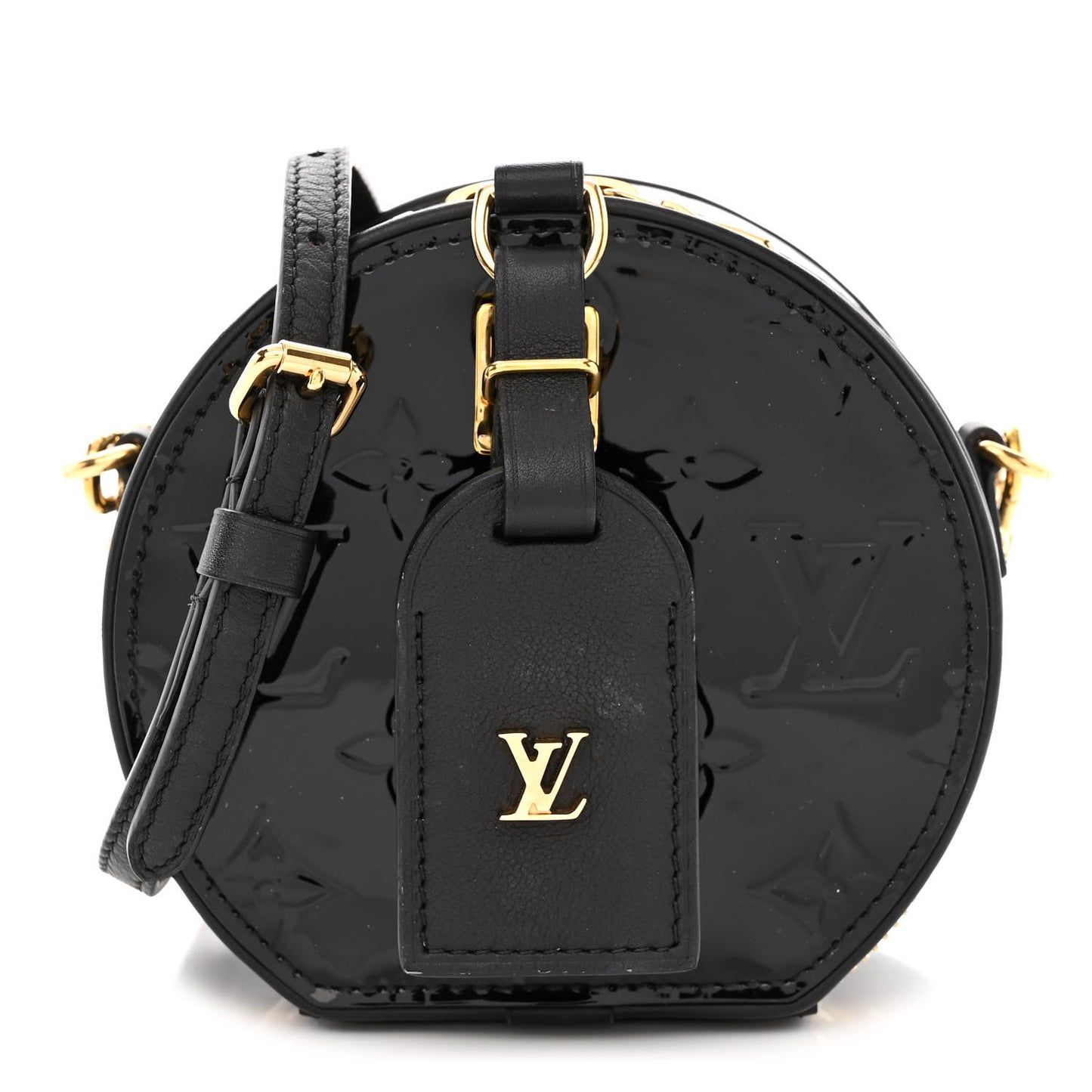 Vernis Mini Boite Chapeau Souple Black