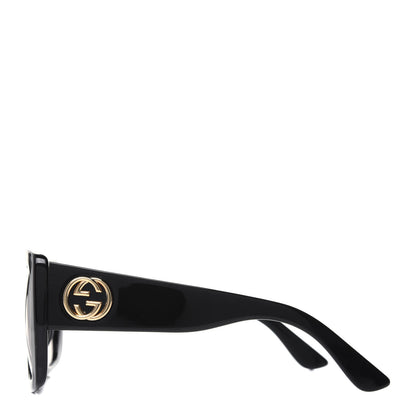 Gucci Acetate Square Frame Sunglasses GG 3814S Black 3 of 7