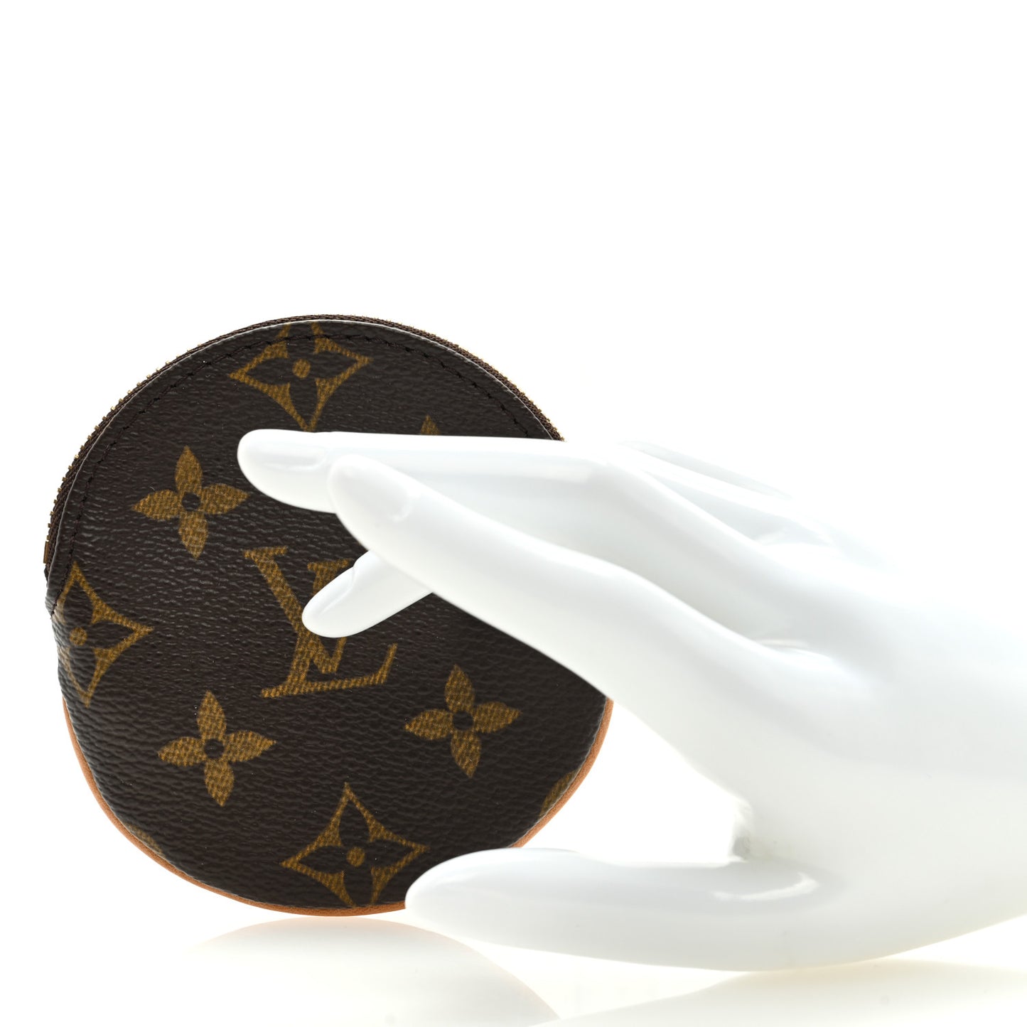 Monogram Round Coin Purse