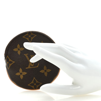 Louis Vuitton Monogram Round Coin Purse 2 of 6