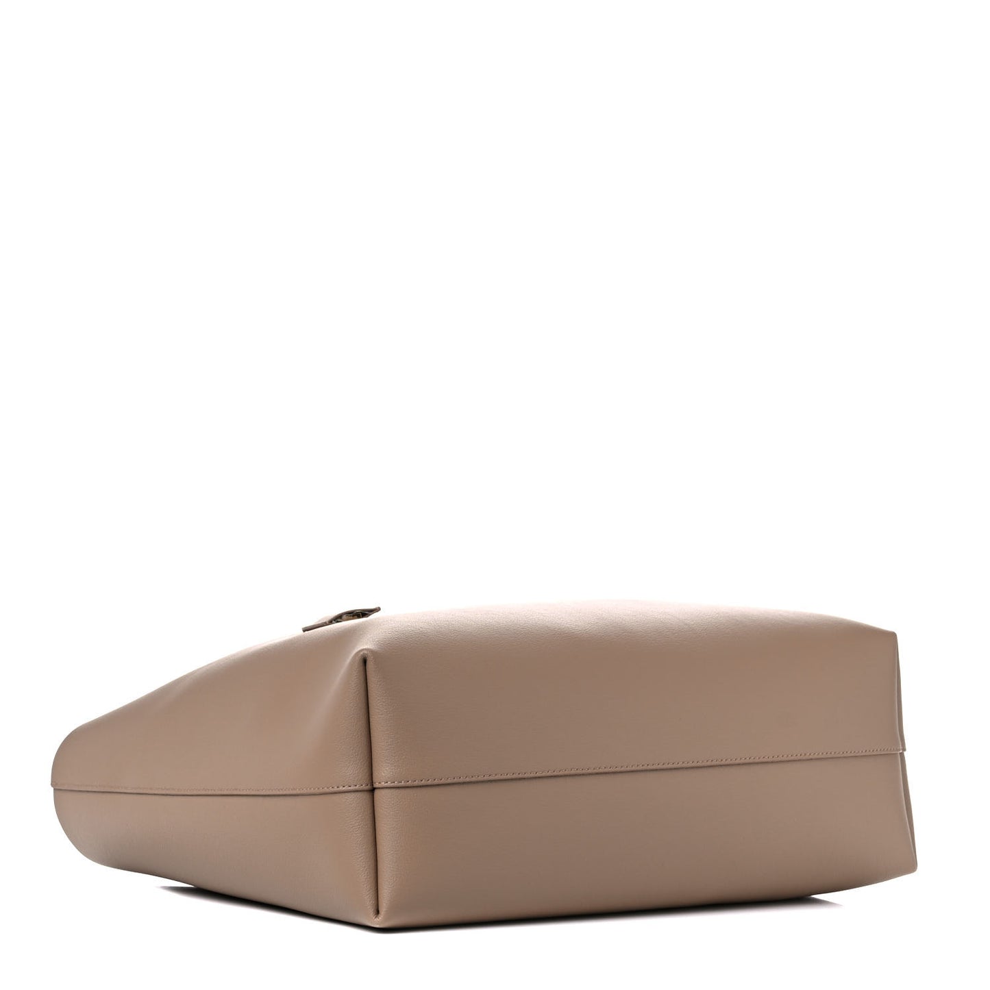 Calfskin Large Shopping Tote Toffee