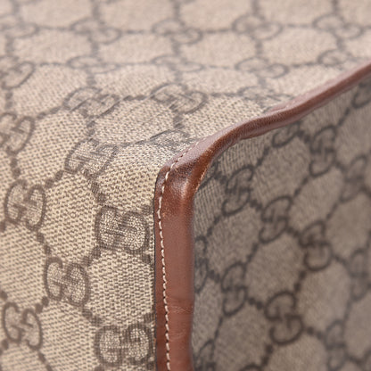 Gucci GG Plus Monogram Small Signature Web Loop Vertical Tote Light Brown 11 of 18
