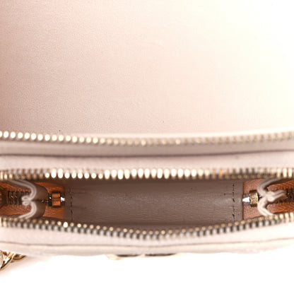 Chanel Caviar Quilted Top Handle Pocket Vanity Case Beige 6 of 13