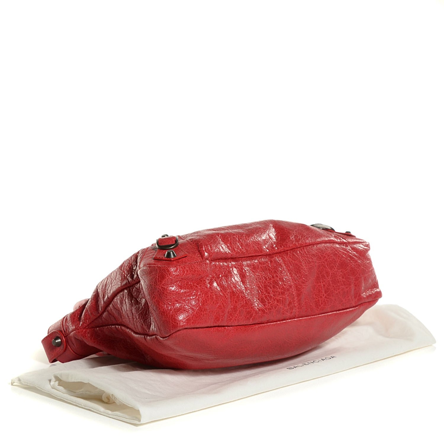 Balenciaga Agneau Classic Hardware Town Rouge Cardinal 4 of 13
