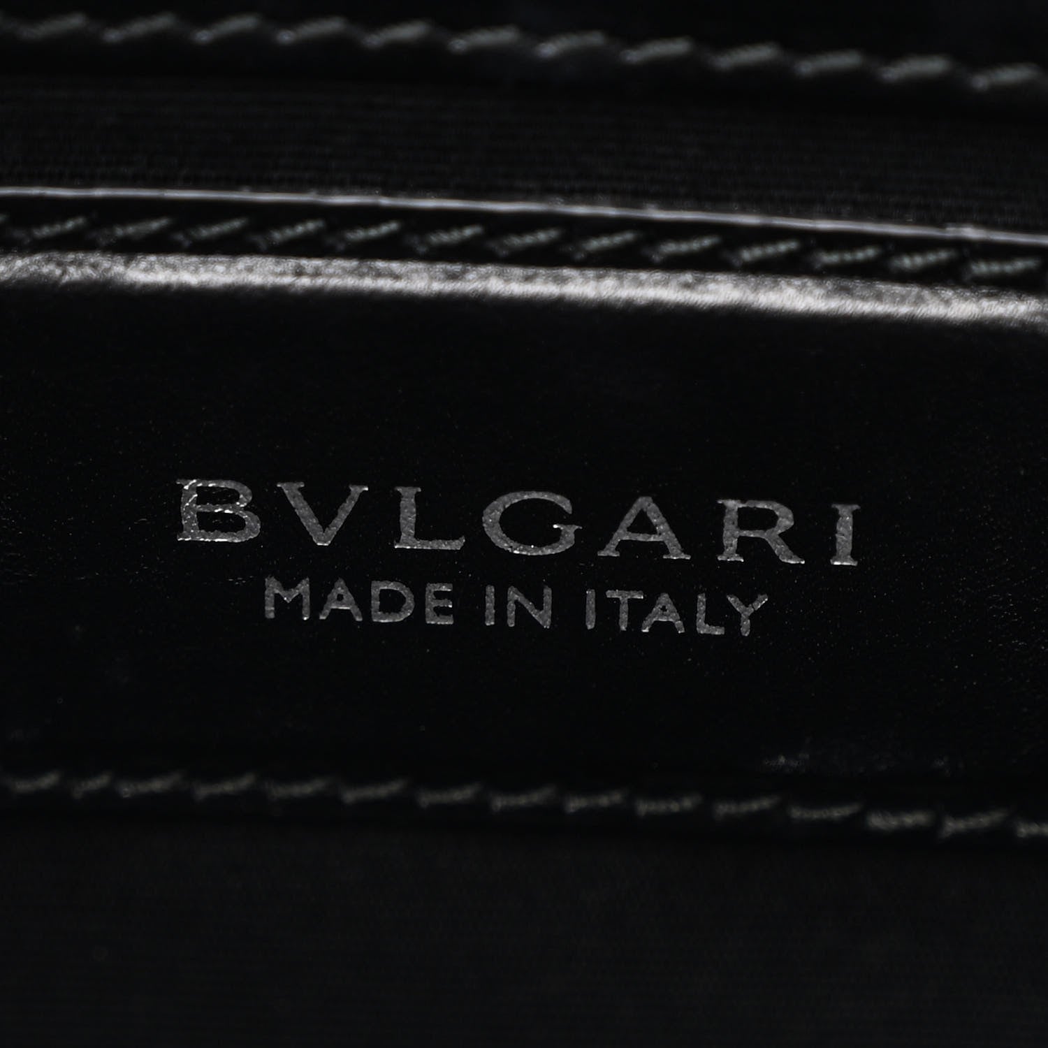 Bulgari Calfskin Plisse Serpenti Forever Crossbody Bag Black 8 of 16
