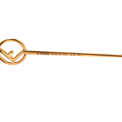 Fendi Acetate Metal F is Fendi FF Butterfly Sunglasses FF 0410/S Havana 6 of 7