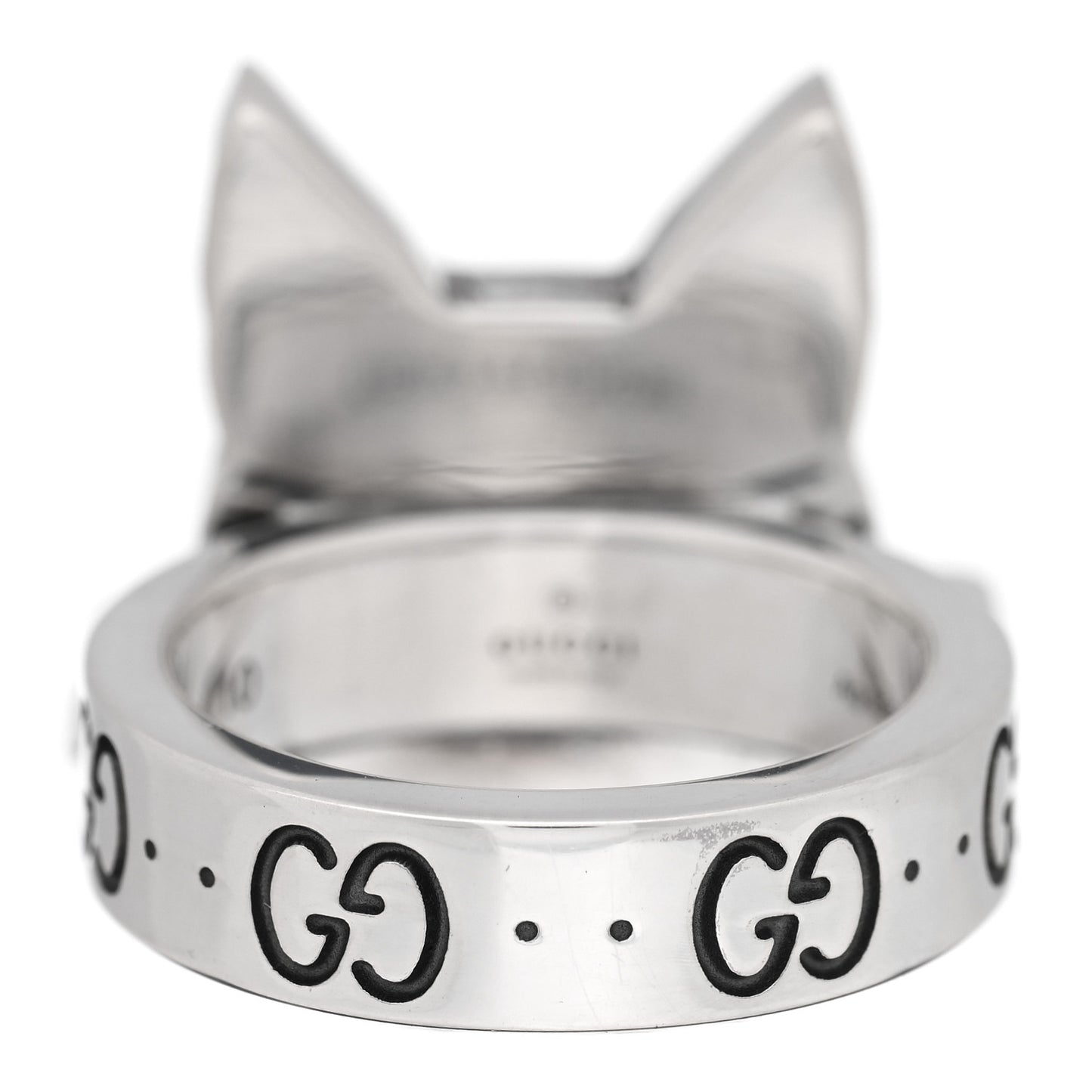 Sterling Silver Enamel Bosco Ring 50 5.25